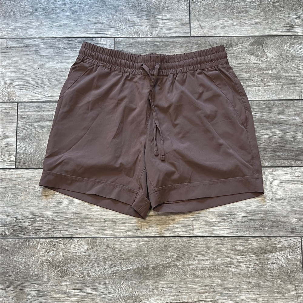 Mondetta Women's Athletic Shorts in Dark Brown